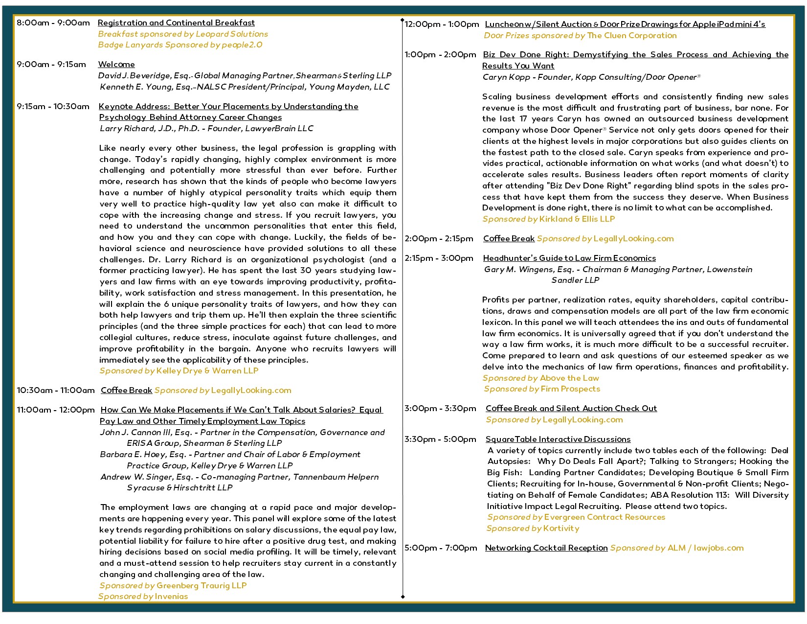 NALSC 2017 Fall Symposium Invitation